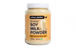 Urban Platter Soy Milk Powder   Plastic Jar  400 grams